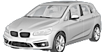 BMW F45 C2163 Fault Code